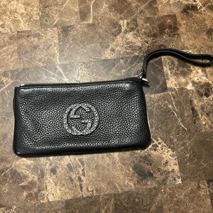 Gucci Soho Studded Wristlet